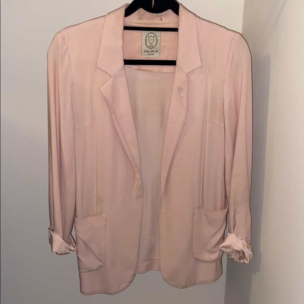 Talula pink blazer